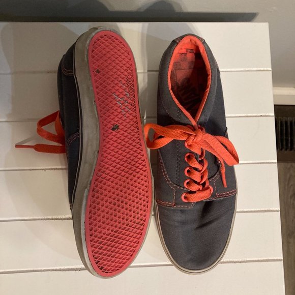 Gray pink lace up vans US 6.5 - Picture 2 of 5